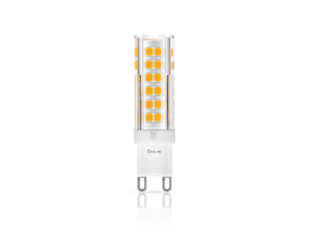 ΦOSME LED CORN G9 ΔΙΑΦΑΝΗ 8W 6500k 750LM 360