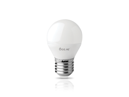 ΦOSME LED G45 ΣΦΑΙΡΙΚΟ ΜΑΤ 4W Ε27 6500k 320LM 330