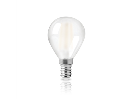 ΦOSME  LED FILAMENT G45 ΣΦΑΙΡΙΚΟ ΜΑΤ 6W E14 2800k 520LM 360