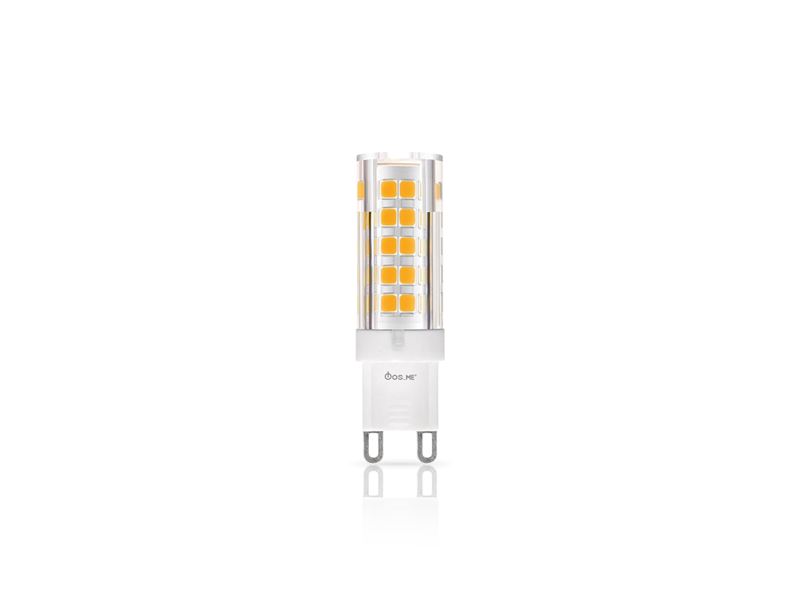 ΦOSME LED DIMABLE CORN G9 ΔΙΑΦΑΝΗ 6W 6500k 520LM 360