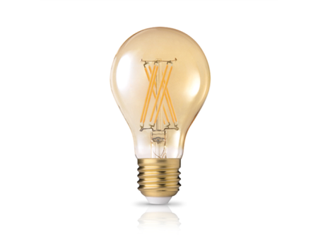 ΦOSME LED FILAMENT DIMΜABLE A60 GOLDEN E27 8W 2200k 720lm 360