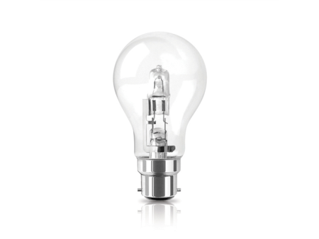 ΦOSME ECO HALOGEN Α55 ΔΙΑΦΑΝΟ Β22 42W 2800Κ 630LM