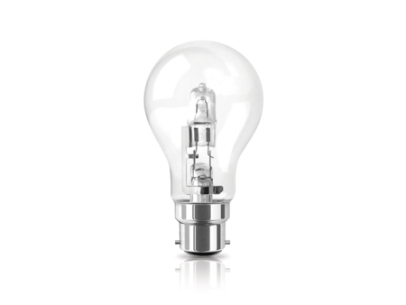 ΦOSME ECO HALOGEN Α55 ΔΙΑΦΑΝΟ Β22 70W 2800Κ 1220LM