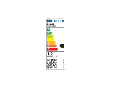 AMANDA ΑΠΛΙΚΑ ΤΟΙΧΟΥ ΣΤΡΟΓΓΥΛΗ UP&DOWN LED 2x6W 3000k  ΑΛΟΥΜΙΝΙΟ ΜΑΥΡΗ | REDPOINT | 29157