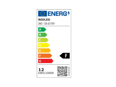 COB LED ΤΑΙΝΙΑ 24V-12W/M-IP20-4000k | REDPOINT | 28803 | 5M