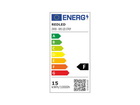 240V AC ΤΑΙΝΙΑ LED 15W/M-IP67  3000K | REDPOINT | 29958