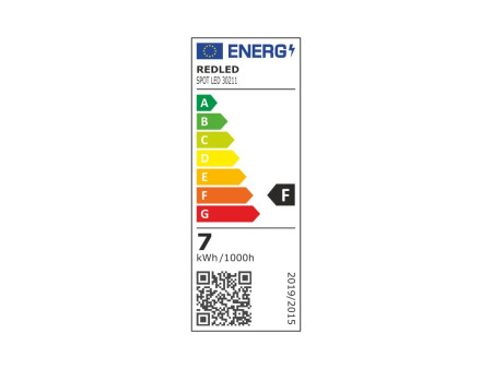 SPOT ΚΙΝΗΤΟ LED 3W-5W-7W 3CCT ΣΤΡΟΓΓΥΛΟ ΜΑΥΡΟ | REDPOINT | 30211