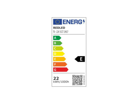 3CCT T8 LED TUBE GLASS 22W 150CM | REDLED | 29927