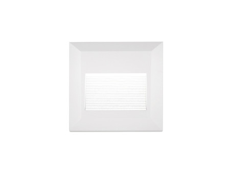 Φωτιστικό επιτοίχιο πλαφονιέρα HER-06 LED WHITE εξωτερικού χώρου