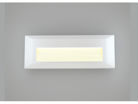 Φωτιστικό επιτοίχιο πλαφονιέρα HER-07 LED WHITE εξωτερικού χώρου