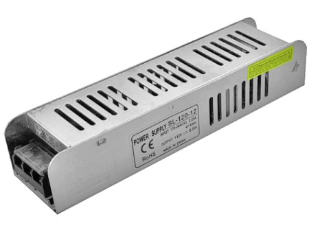 Avide Τροφοδοτικό 24V 120W IP20 Slim | ATC | 15.001.0677