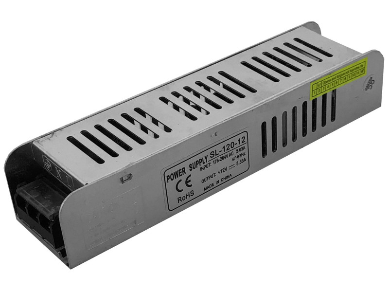 Avide Τροφοδοτικό 12V 120W IP20 | ATC | 15.001.0006