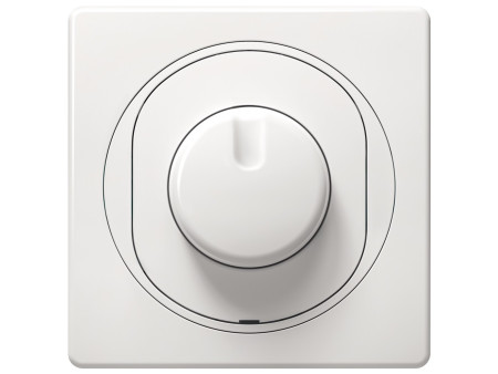 EON Dimmer with rotary single-pole switch 40-400VA white