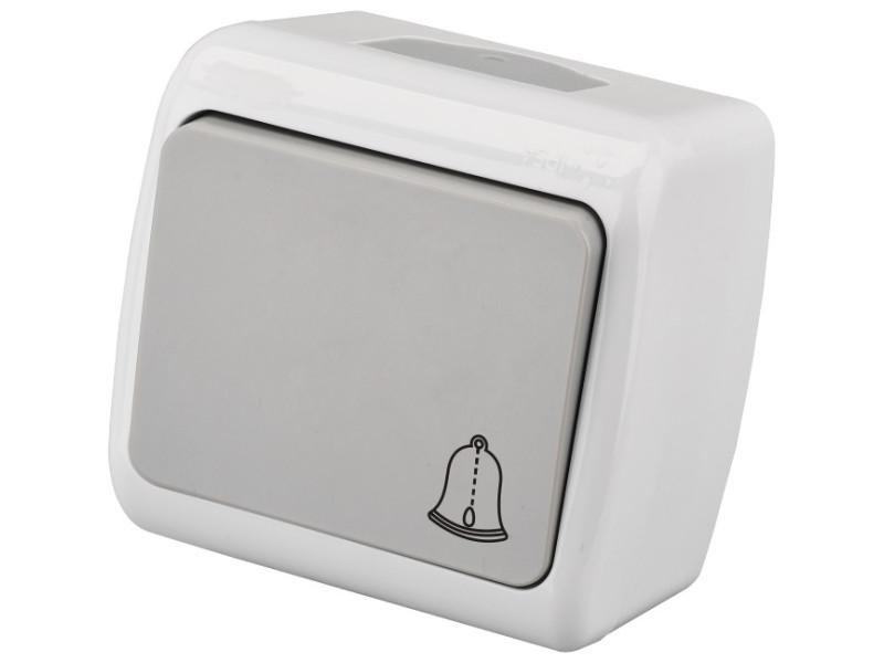 Entac Stephan surface mounted doorbell switch IP54 | ATC | 15.005.0115