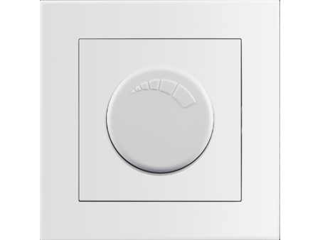 Entac Arnold Recessed wall switch dimmer max.200W White