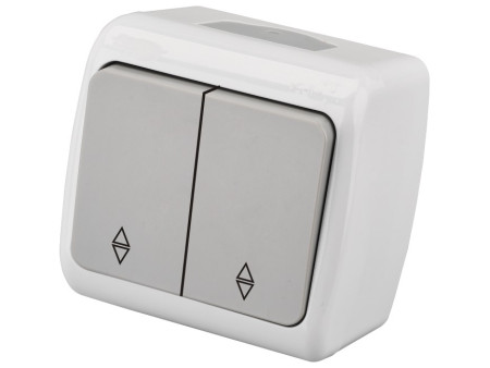 Entac 106+6 Stephan surface mounted alternative switch IP54 | ATC | 15.005.0103