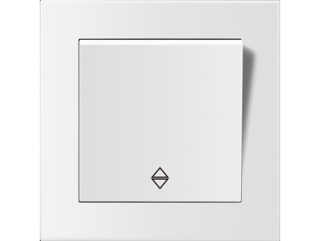 Entac 106 Arnold Recessed alternative wall switch White | ATC | 15.005.0099