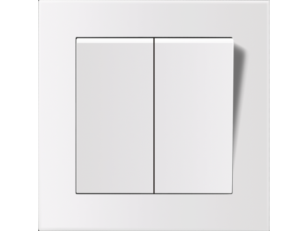 Entac 105 Arnold Recessed wall switch serial switch White