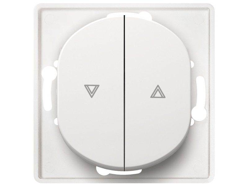 EON E6075.0 Push-button switch for rolling shuters without cover frame, white | ATC | 15.005.0147