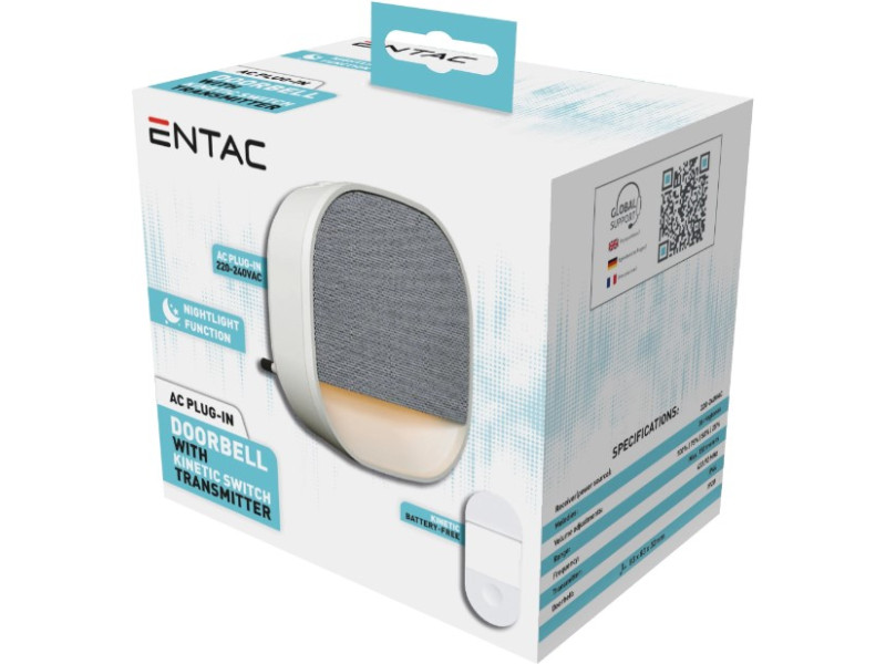 Entac Κουδούνι AC Plug-in IP44 | ATC | 15.005.0431