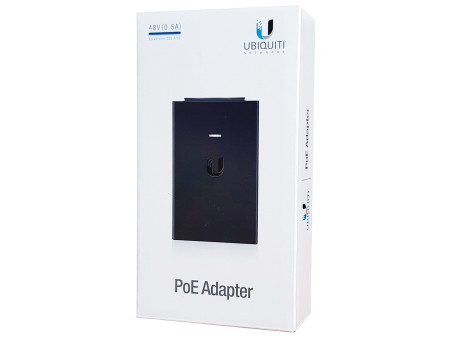 UBIQUITI PoE adapter POE-48 με power cable, 48VDC, 0.5A, 24W