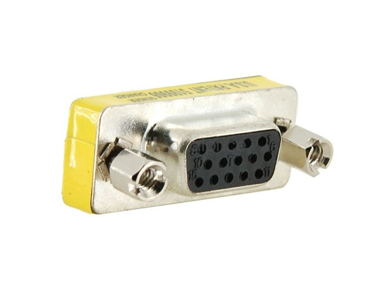 POWERTECH Adapter VGA 15pin θηλυκό σε VGA 15pin θηλυκό CAB-G005