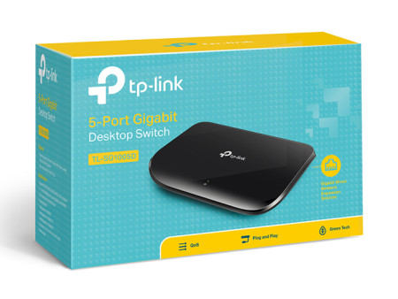 TP-LINK Gigabit Desktop Switch TL-SG1005D 5 Θυρών, Ver. 2.0