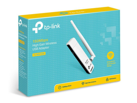 TP-LINK ασύρματος USB αντάπτορας δικτύου TL-WN722N, 150Mbps, Ver. 3.2