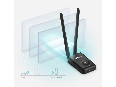 TP-LINK ασύρματος USB αντάπτορας δικτύου TL-WN8200ND, 300Mbps, Ver. 2.0