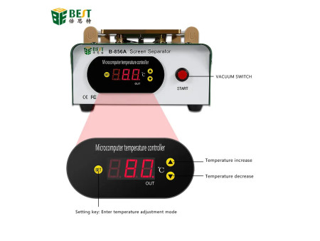 BEST διαχωριστής LCD οθόνης BST-856A για επισκευές κινητών, 400W