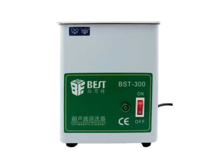 BEST Ultrasonic Cleaner BST-300, Stainless Steel, 50W