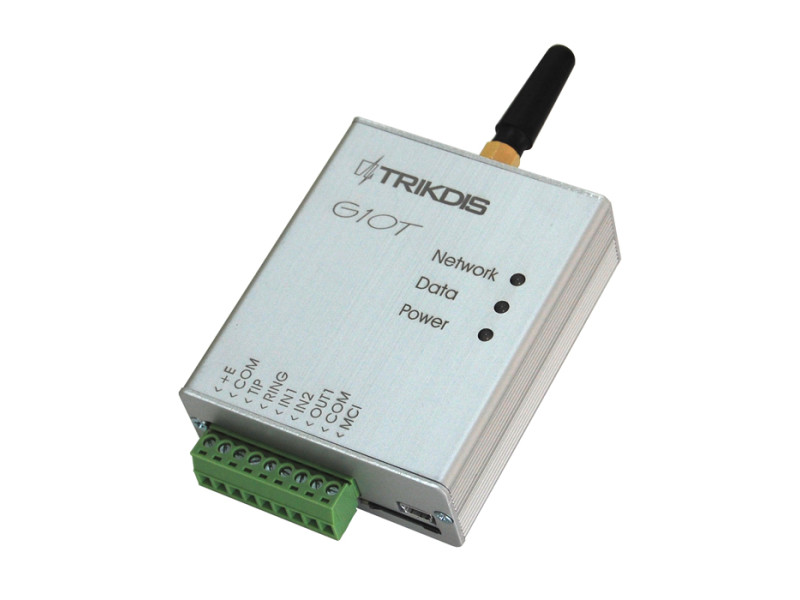 TRIKDIS GSM/GPRS Μεταδότης σημάτων συναγερμού G10T, προγρ/νος, Universal