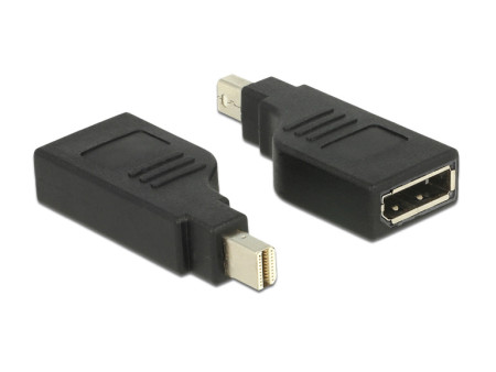 DELOCK αντάπτορας mini DisplayPort σε DisplayPort 65626, 4K, 90°