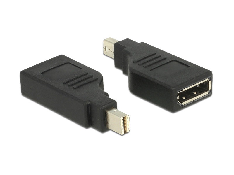 DELOCK αντάπτορας mini DisplayPort σε DisplayPort 65626, 4K, 90°