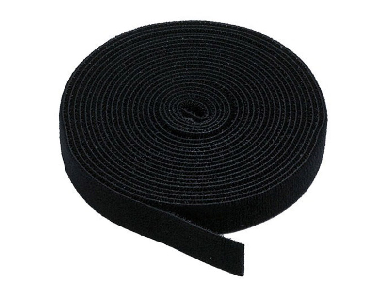 POWERTECH ταινία τύπου velcro πολλαπλών χρήσεων, 13mm, 3m, Black