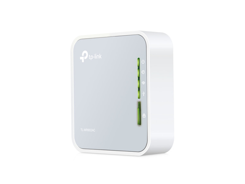 TP-LINK Wireless Travel Router TL-WR902AC, 750Mbps AC750, Ver. 1.0