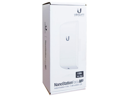 UBIQUITI LocoM5 NanoStation 5GHz 13dBi airMAX MIMO Outdoor AP-CPE