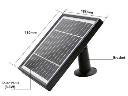 INNOTRONIK ηλιακό πάνελ ICH-B-SP-3-3W, 3.3W, IP66