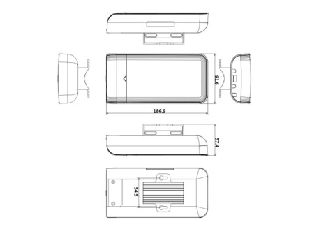 HIKVISION outdoor wireless CPE DS-3WF02C-5AC/O, 867Mbps 5GHz, 12dBi