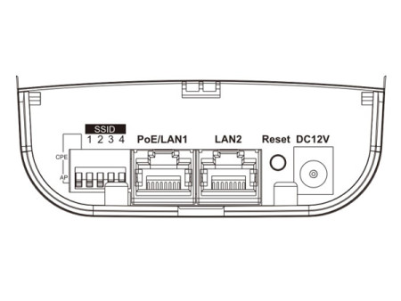 HIKVISION outdoor wireless CPE DS-3WF02C-5AC/O, 867Mbps 5GHz, 12dBi