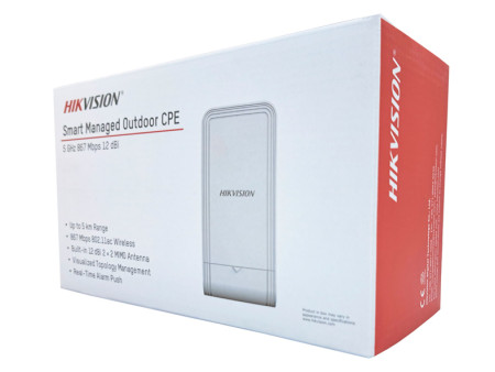 HIKVISION outdoor wireless CPE DS-3WF02C-5AC/O, 867Mbps 5GHz, 12dBi