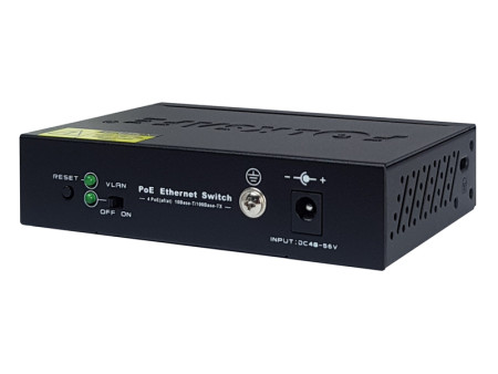 FOLKSAFE PoE Ethernet Switch FS-S1004EP-E, 4 Ports 10/100Mbps