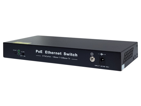 FOLKSAFE PoE Ethernet Switch FS-S1008EP-E, 8 Ports 10/100Mbps