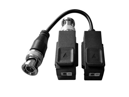 HIKVISION παθητικό video balun DS-1H18S-EC για έως 8MP κάμερες