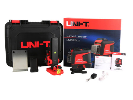 UNI-T γραμμικό αλφάδι laser LM575LD, με πράσινη δέσμη 12 ακτίνων 3D