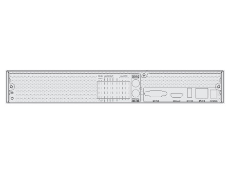 TVT NVR καταγραφικό TD-3316B2-A1, face detection, H.265, 16 κανάλια