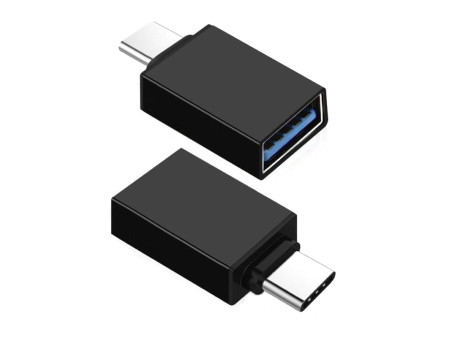 POWERTECH αντάπτορας USB σε USB-C CAB-UC057, 5Gbps, μαύρος