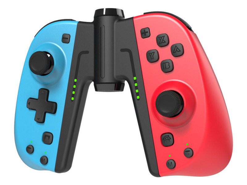 ROAR ασύρματο JoyCon gamepad RR-0015 για Nintendo Switch, μπλε & κόκκινο