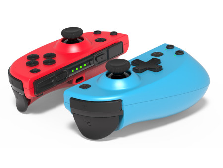 ROAR ασύρματο JoyCon gamepad RR-0015 για Nintendo Switch, μπλε & κόκκινο