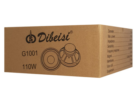 DIBEISI ηχείο G1001-4, 10", 110W, 4 Ohm, 91dB